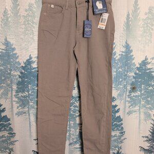 Curve Appeal Concealed Comfort Women’s Slim Fit Slacks | Driftwood | Size 2/26 |